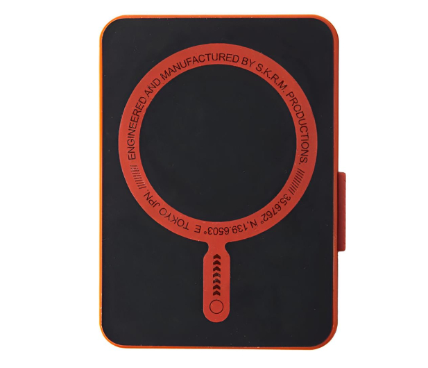 SKINARMA Mirage Spunk Wallet Magnetic Grip Stand orange SK-MIRAGE-SPKORG - 1317020 - zdjęcie 2
